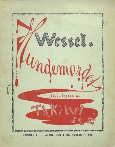 Hundemordet. Illustreret af Th. Kittelsen.
