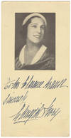 Photograph signed in full and inscribed