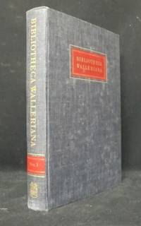 Bibliotheca Walleriana 1. A Catalogue of the Erik…