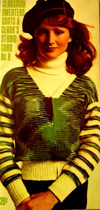 cover of Clansman Sweaters Coats & Clark's Studio Card No. 8