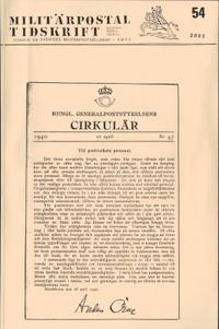 Militärpostal tidskrift 54 2003. Tidskrift för…