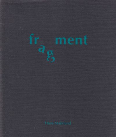 Fragment. Bilder av papper med tryck 1971-1991.