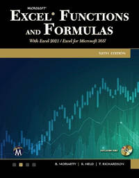Excel Functions and Formulas: With Excel 2021/Microsoft 365