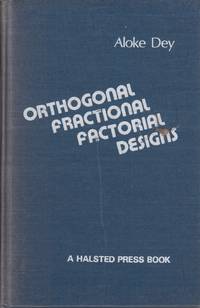 cover of Orthogonal Factorial Designs