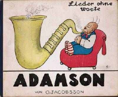 Adamson. Lieder ohne Worte. Heitere Bildserien.