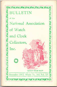 cover of Bulletin of the National Association of Watch and Clock Collectors December 1972