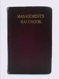 Management's Handbook: For Manufacturing Industries