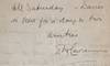 D.H. Lawrence Approves the Prospectus for His Privately Printed Book, “Paintings of D. H. Lawrence”