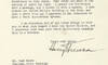 Harry Truman Relates the Role He Played in Establishment of the United Nations