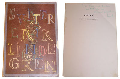 Sviter. Dikter av Erik Lindegren.