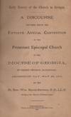 View Image 1 of 2 for Early History of the Church in Georgia. A Discourse Delivered Before the Fiftieth Annual Convention ... Inventory #34221