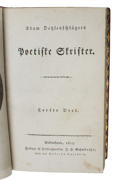 Poetiske Skrifter. 1.-2. Deel. 2 Bd. (photo 2)