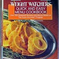 Weight Watchers' Quick and Easy Cookbook