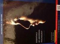 image of Essentials of Abnormal Psychology