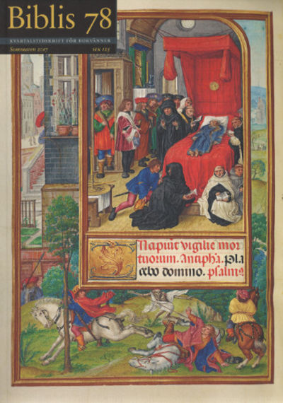TIDSKRIFTEN BIBLIS 78.