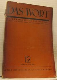 Das Wort. 12/1938. Literarische Monatsschrift.