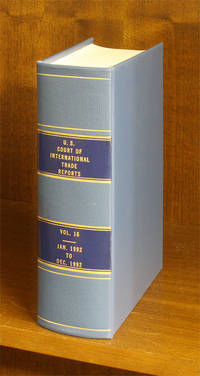 United States Court of International Trade Reports. Volume 16 (1992)