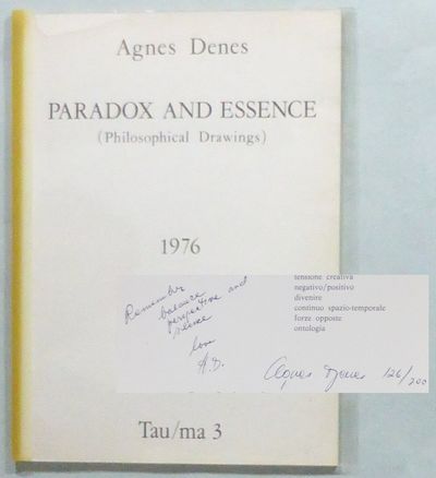 Paradox and Essence (Philosophical Drawings).