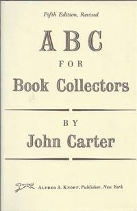 ABC For Book-collectors by John Carter - Hardcover - 1992 - from Pilgrims Rare Books (SKU: 34159)