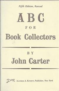 ABC For Book-collectors by Carter, John - 1992