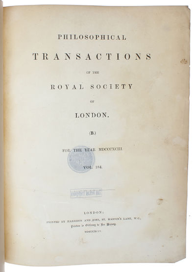 Experiments in Examination of the Peripheral Distribution of the Fibres of the Posterior Roots of some Spinal Nerves. Received December 2, - Read December 8, 1892. Abbreviated March 2, 1893. (Part I) (+) Experiments in Examination of the Peripheral Di... - [INTRODUCING THE FUNDAMENTAL TERMS AND CONCEPTS OF NEUROSCIENCE] (photo 3)