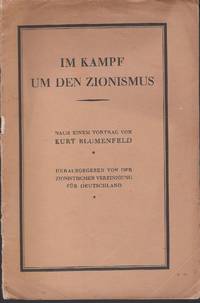Im Kampf um den Zionismus