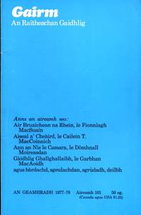 Gairm : An Raitheachan Gaidhlig : Winter 1977-78 - No 101