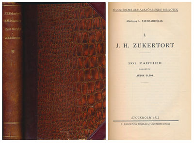 STOCKHOLMS SCHACKFÖRBUNDS BIBLIOTEK.  Afdeling I.…