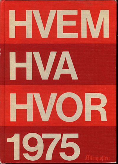 HVEM HVA HVOR