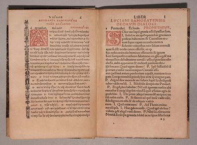 Deorum dialogi numero. 70. una cum interpretatione e regione Latina: nus[quam] antea impressi