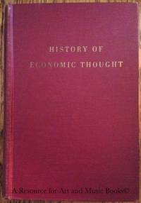 HISTORY OF ECONOMIC THOUGHT. - 