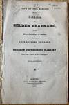 Copy of the Record of the Trial of Selden Braynard, in the Municipal Court of Boston. With some Explanatory Remarks, to Correct Impressions made by Inaccurate Reports in the Newspapers. [Printed, not Published.]