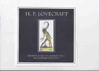cover of Excerpts from the Sonnet Cycle, Fungi from Yuggoth, -by H P LOVECRAFT - Read by John Arthur with Music By Mike Olsen / 45 RPM Record with Chapbook / Released By Fedogan & Bremer #237 (or 257 ) of 300 Copies