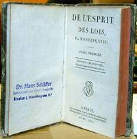 De L'Esprit Des Lois by Montesquieu