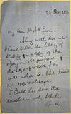 Acupressure: A new method of arresting surgical haemorrhage... Pres. copy with ALs laid in