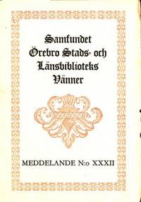 Samfundet Örebro stads- och länsbiblioteks…