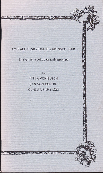 Amiralitetskyrkans vapensköldar. [En svunnen…
