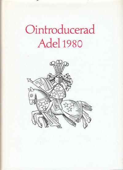 Kalender över ointroducerad adels förening 1980.…