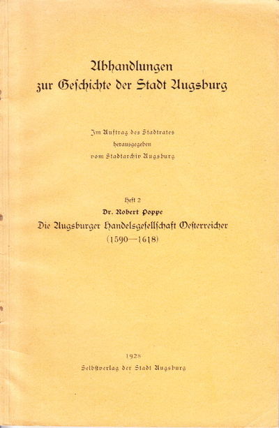 Die Augsburger Handelsgesellschaft Oesterreicher…