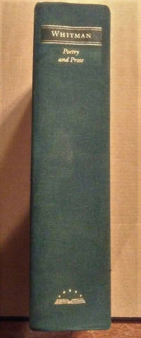 cover of POETRY & PROSE OF WALT WHITMAN