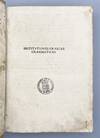 Institvtiones Graecae Grammatices; (photo 4)