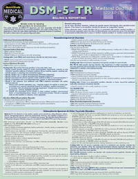 Dsm-5-Tr Medical Coding: A Quickstudy Laminated Reference Guide