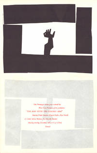 SAUL BASS | THE MAN WITH THE GOLDEN ARM (Dec 26, 1955) Film premiere invitation