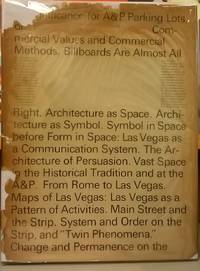 Learning From Las Vegas by Robert Venturi, Denise Scott Brown, and Steven Izenour - 1972