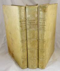 cover of Platonis opera quae extant omnia. (The Complete Works of Plato)