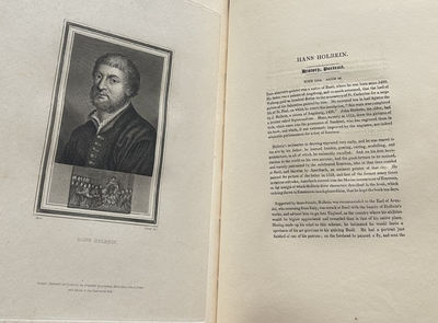 PORTRAITS OF CELEBRATED PAINTERS with Medallions from their Best Performances, with Authentic Memoirs from Established Authorities