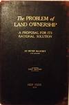 THE PROBLEM OF LAND OWNERSHIP: A PROPOSAL FOR ITS RATIONAL SOLUTION