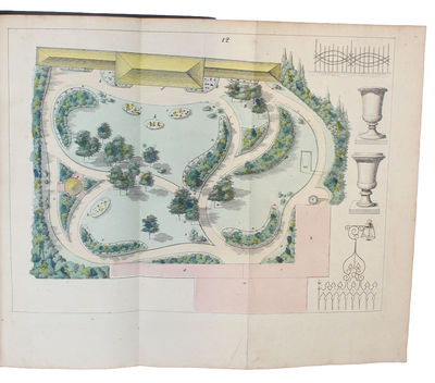 Der praktische Landschaftsgärtner. Eine Anleitung zur Anlegung oder Verschönerung vom Gärten verschiedener Grösse. Mit Anweisungen zu einer Benützung des Küchengartens...Mit 21 Gartenplänen und vielen Gartenverzierungen. (photo 3)