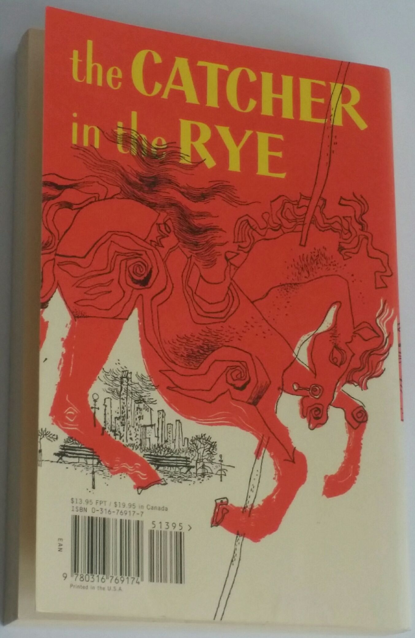 The Catcher In The Rye By J.D. Salinger – Paperback – Acceptable Condition, Clean Text