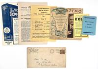 1930s Advertising Ephemera Featuring The Voice of Experience Radio Show